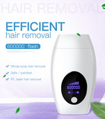 600000 Flash Epilator IPL Μηχάνημα Αποτρίχωσης με Λέιζερ Επαγγελματικό Γυναικείο Ανώδυνο Μηχάνημα Αποτρίχωσης Depilador a Laser