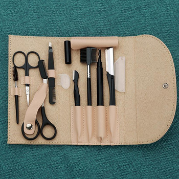 8 κομμάτια μαχαίρι νυχιών επαγγελματικό ανοξείδωτο ατσάλι Scissors Beauty Kit Art Horny Utility Tool Set Nail Scissors Nail Scissors