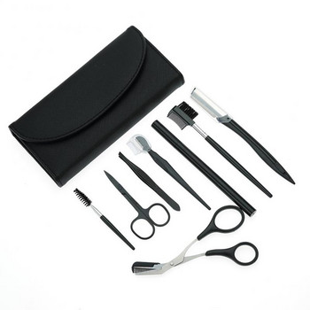 8 броя нож за нокти Професионални ножици от неръждаема стомана Beauty Kit Art Horny Utility Tool Ножици за нокти Комплект за нокти