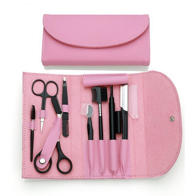 8 darab köröm kés Professzionális rozsdamentes acél olló Beauty Kit Art Horny Utility Tool körömolló körömkészlet