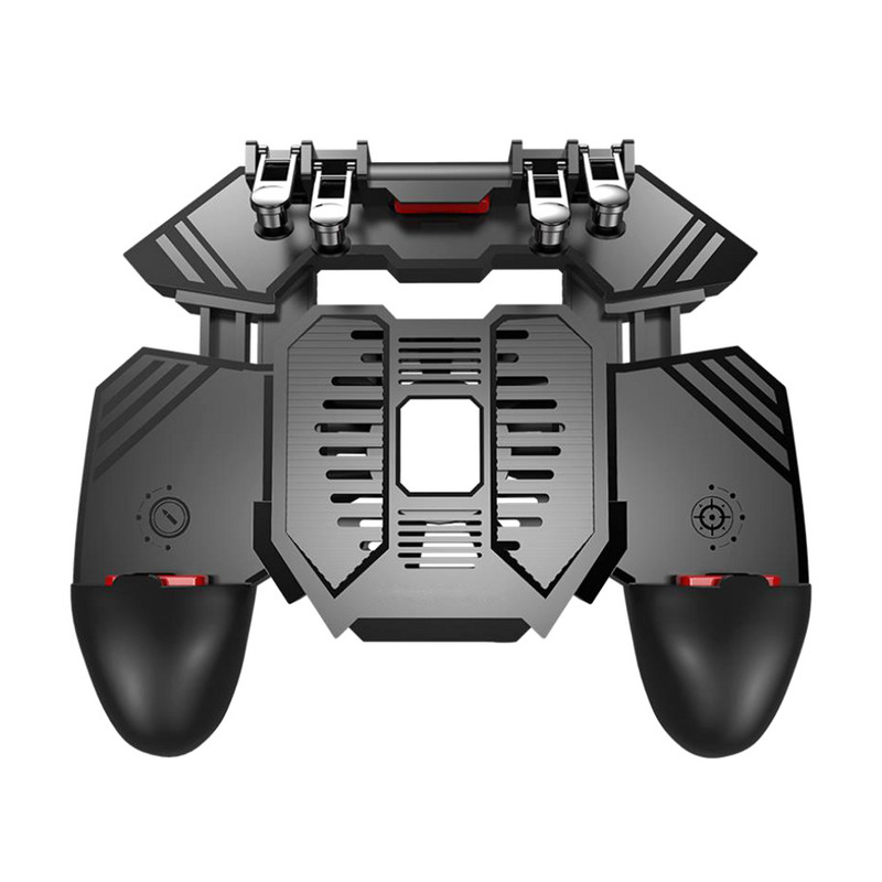 4.7''-6.5'' Noul mâner de joc PUBG Artefact AK77 Metal Physical Assist Dissipare rapidă a căldurii Telefon mobil universal