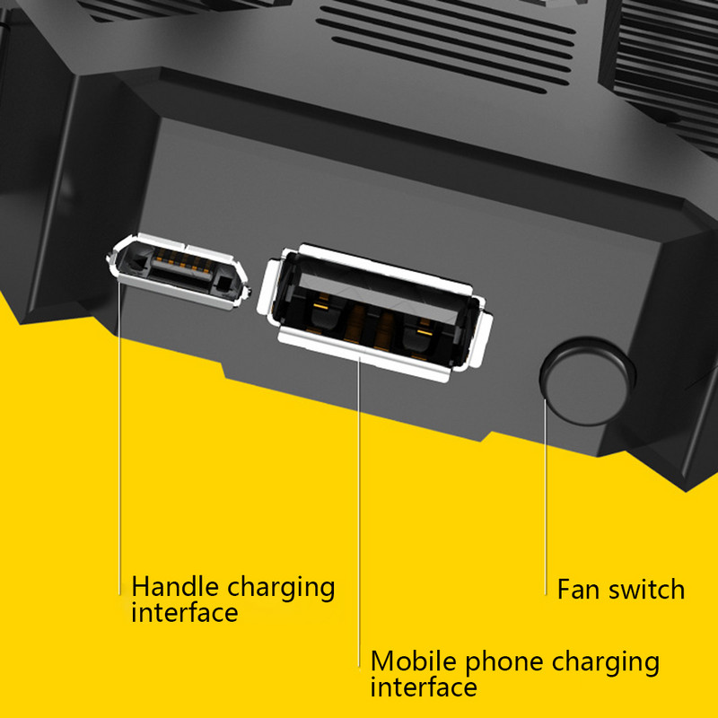 4.7''-6.5'' Noul mâner de joc PUBG Artefact AK77 Metal Physical Assist Dissipare rapidă a căldurii Telefon mobil universal