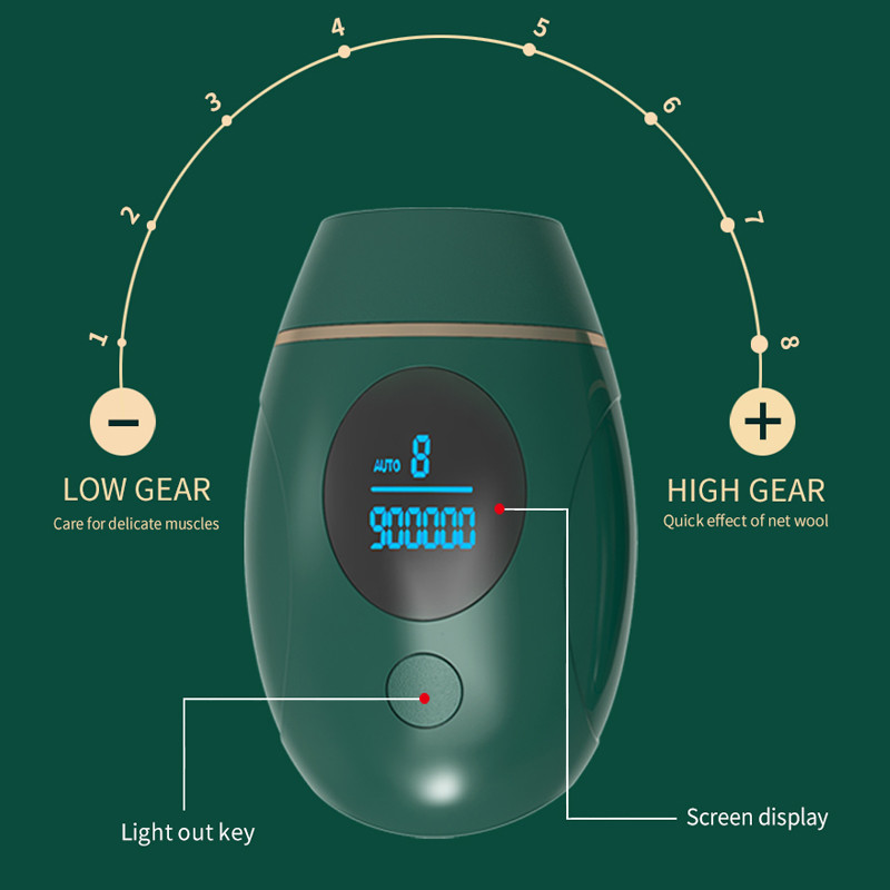 Epilator laser cu bliț 900000 pentru femei epilator electric cu laser pentru bikini facial pentru tot corpul IPL mașină permanentă cu lumină pulsată