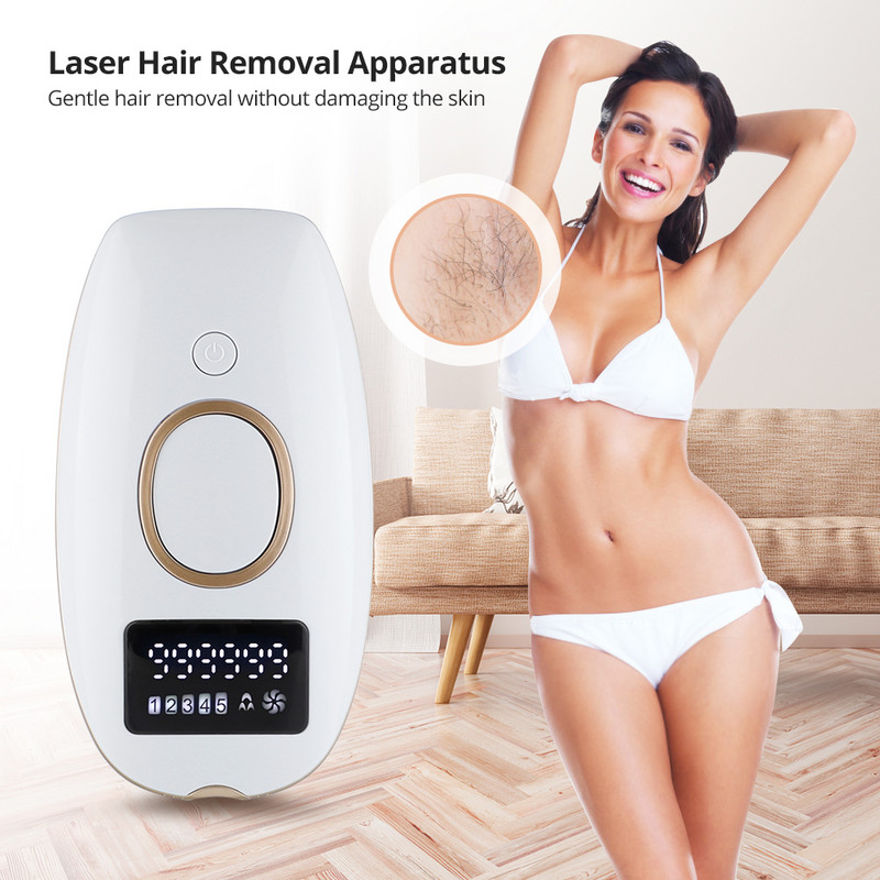 Laser Epilator 999.999 Flash Ipl Αποτρίχωση Γυναικεία ξυριστική μηχανή Laser Μόνιμη Αποτριχωτική Γυναικεία Ανώδυνη Φωτοαποτρίχωση Depiladora