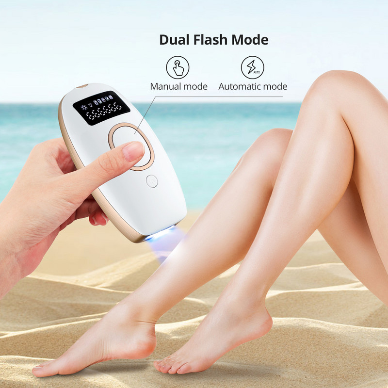 Laser Epilator 999.999 Flash Ipl Αποτρίχωση Γυναικεία ξυριστική μηχανή Laser Μόνιμη Αποτριχωτική Γυναικεία Ανώδυνη Φωτοαποτρίχωση Depiladora