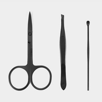 7PCS Комплект ножици за нокти Olecranon Нож за маникюр и педикюр Ножици за красота на ноктите Инструмент за грижа за ноктите Аксесоари с калъф