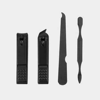 7PCS Комплект ножици за нокти Olecranon Нож за маникюр и педикюр Ножици за красота на ноктите Инструмент за грижа за ноктите Аксесоари с калъф