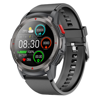 2022 nou Bluetooth Anruf Männer Smart Uhr 1,32 zoll 360*360 HD Bildschirm SmartWatch Sport Fitness Tracker pentru Android Samsung