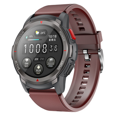 2022 nou Bluetooth Anruf Männer Smart Uhr 1,32 zoll 360*360 HD Bildschirm SmartWatch Sport Fitness Tracker pentru Android Samsung