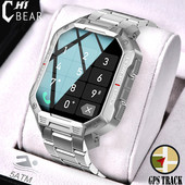 Ceas rezistent la apă, militar, în aer liber, 5ATM, Bluetooth, ceas inteligent, sport, ceas de înot pentru bărbați, 2022, ceas nou pentru Xiaomi Realme Huawei