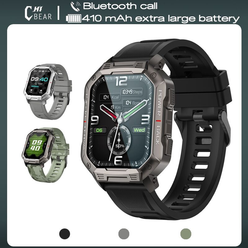 Ceas rezistent la apă, militar, în aer liber, 5ATM, Bluetooth, ceas inteligent, sport, ceas de înot pentru bărbați, 2022, ceas nou pentru Xiaomi Realme Huawei