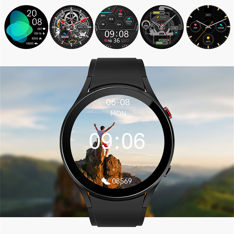 2023 Apel Bluetooth Ceas inteligent femei Bărbați Ecran tactil complet Monitor ritm cardiac Ceas inteligent femei pentru Android IOS Galaxy Watch 4
