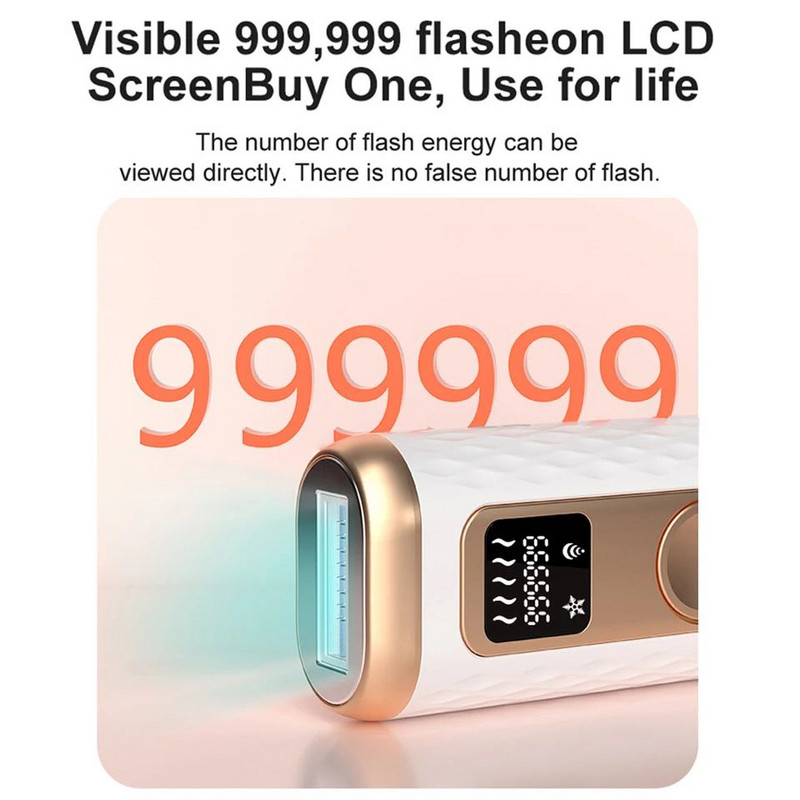 Epilator laser IPL 2022 999999 Flashes pentru femei Dispozitive de uz casnic Epilator electric nedureros pentru bikini dropshipping