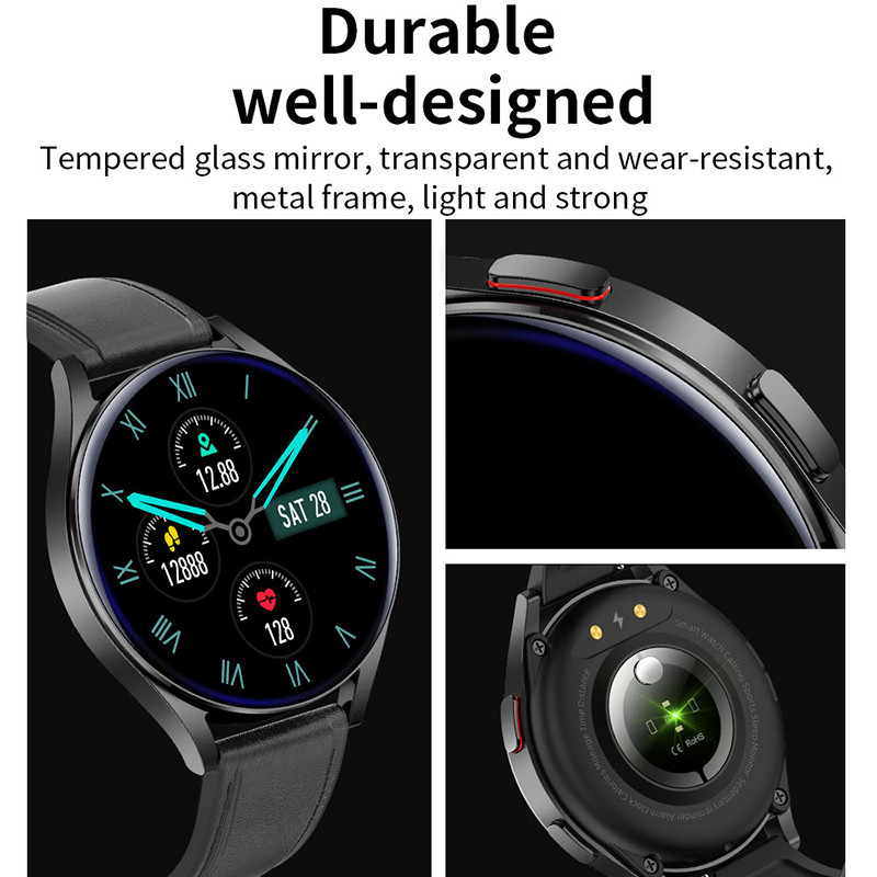 2022 Νέο Bluetooth Call Smart Watch Men Ανδρικό Αδιάβροχο Sport Fitness Tracker 1,32 ιντσών Εμφάνιση Ανδρικό Smartwatch για τηλέφωνο Xiaomi Huawei