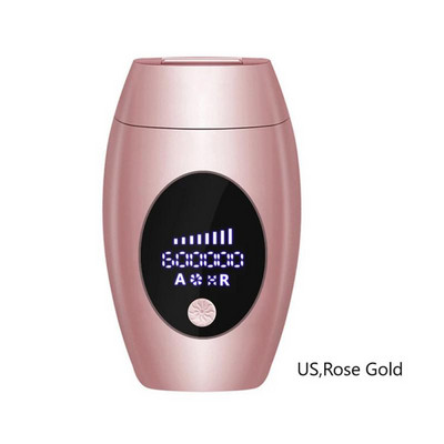 Epilator cu laser Dispozitiv de îndepărtare a părului facial Epilator de corp Mașină de înfilat cu laser Mașină de îndepărtare a părului IPL 600000 Intermitent
