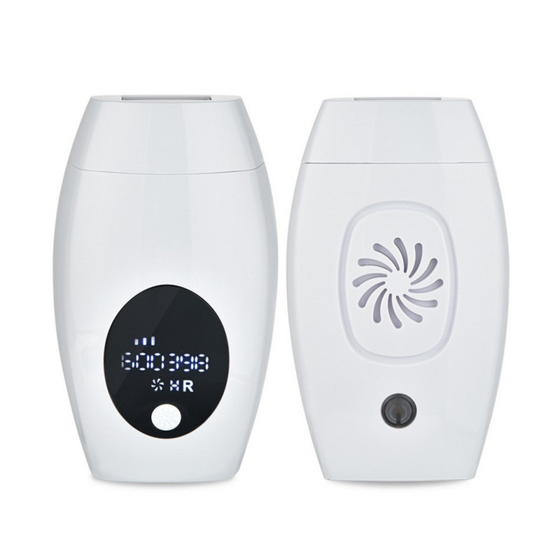Epilator cu laser Dispozitiv de îndepărtare a părului facial Epilator de corp Mașină de înfilat cu laser Mașină de îndepărtare a părului IPL 600000 Intermitent