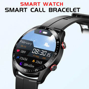 Νέο ECG+PPG Smart Watch Men Bluetooth Call Smart Clock Sports Fitness Tracker Smartwatch 2022 Smart Watch For Android IOS HW20