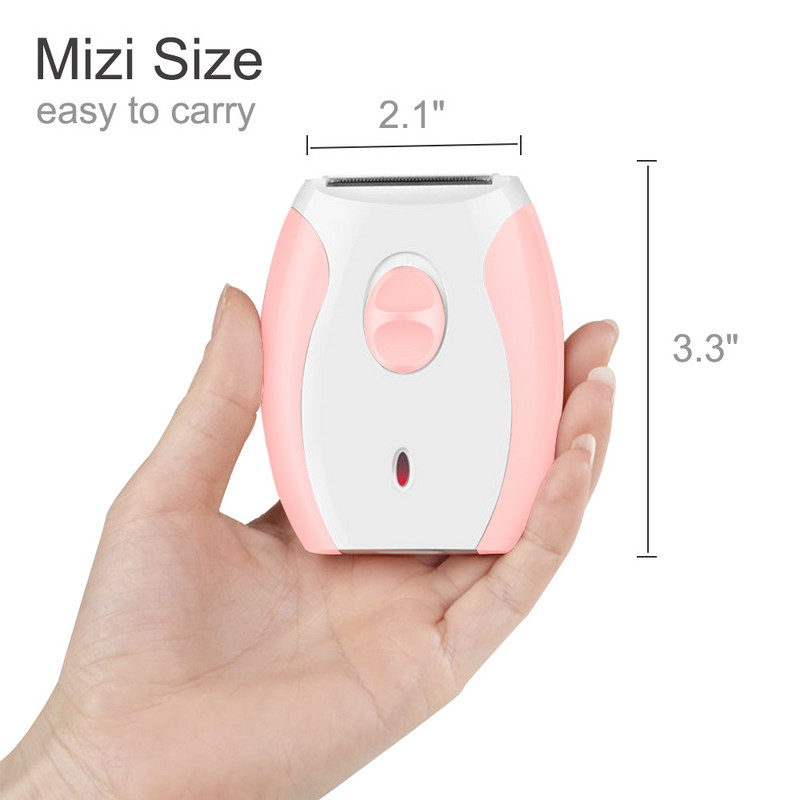 Epilator electric pentru femei Aparat de ras aparat de ras electric Epilarea corpului pentru Lady Clipper Bikini Parul axilei Picior Parul bratului Par