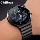 Νέο ECG+PPG Bluetooth Call Έξυπνο ρολόι Ανδρικό Πιεσόμετρο Αθλητικό Fitness Tracker Αδιάβροχο Smartwatch για Android OIS