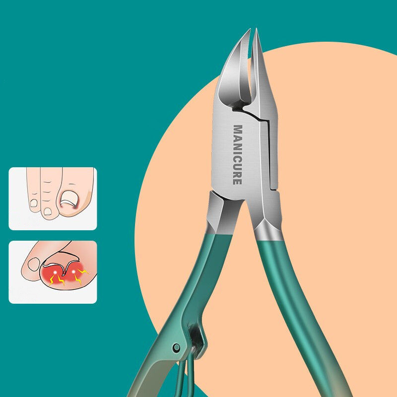 Manikiūro rinkinys 10 viename profesionalus praktinis rinkinys su aliuminio lydinio dėklu nerūdijančio plieno nagų kirpimo mašinėlės asmens priežiūros priemonė