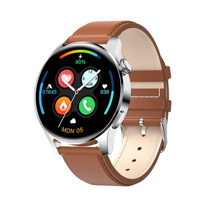 2022 Νέα απάντηση Bluetooth Κλήση Smart Watch Smart Watch Men Αδιάβροχο Sports Fitness Tracker Smartwatch για HUAWEI Android IOS