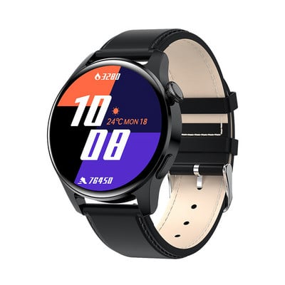 2022 Νέα απάντηση Bluetooth Κλήση Smart Watch Smart Watch Men Αδιάβροχο Sports Fitness Tracker Smartwatch για HUAWEI Android IOS