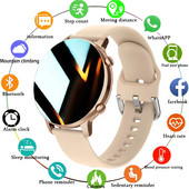 2023 Nové dámske inteligentné hodinky Dámske okrúhle inteligentné hodinky pre mužov Bluetooth hovory Fitness náramok Vlastné hodinky Ciferník Link TWS slúchadlá + krabička