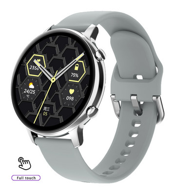 2023 Nové dámske inteligentné hodinky Dámske okrúhle inteligentné hodinky pre mužov Bluetooth hovory Fitness náramok Vlastné hodinky Ciferník Link TWS slúchadlá + krabička