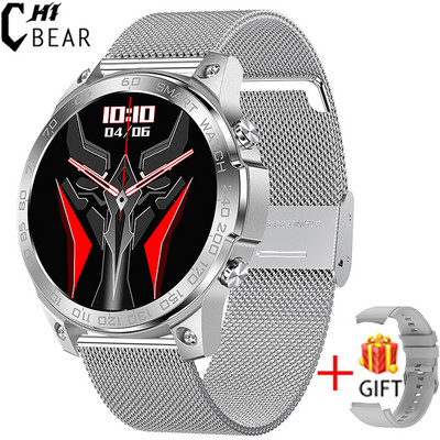 2023 NFC Bluetooth Call Smartwatch Men AMOLED Винаги показвай Спортен фитнес часовник IP68 Водоустойчив за плуване Smart Watch Man