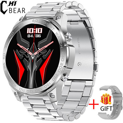 2023 NFC Bluetooth Call Smartwatch Men AMOLED Винаги показвай Спортен фитнес часовник IP68 Водоустойчив за плуване Smart Watch Man