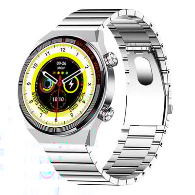 2023 Νέο NFC ECG Smart Watch ανδρικό ρολόι 1,39 ιντσών Μεγάλη οθόνη Fitness Tracker 100+λειτουργίες κίνησης Bluetooth Call Αδιάβροχο Smartwatch