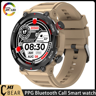 2023 Ceas inteligent pentru sporturi în aer liber 1,39"360*360 Răspuns la apel pentru bărbați Tracker fitness rezistent la apă Apel apel Smartwatch pentru Android IOS