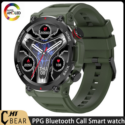 2023 Ceas inteligent pentru sporturi în aer liber 1,39"360*360 Răspuns la apel pentru bărbați Tracker fitness rezistent la apă Apel apel Smartwatch pentru Android IOS