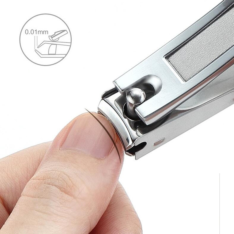 Profesionalni komplet za manikuru 8/12 komada od nehrđajućeg čelika Rezač za nokte na nogama Putni alat za pedikuru za žene i muškarce