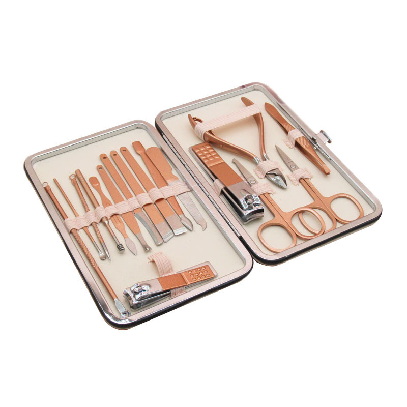 Set de tuns pentru unghii pentru manichiură, 10-12 buc. Set de tuns pentru urechi din oțel inoxidabil pentru urechi.