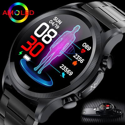 2022 Nou ceas inteligent ECG + PPG pentru bărbați Tratament cu laser al hipertensiunii hiperglicemiei hiperlipidemiei ritmului cardiac Sport sănătos smartwatch