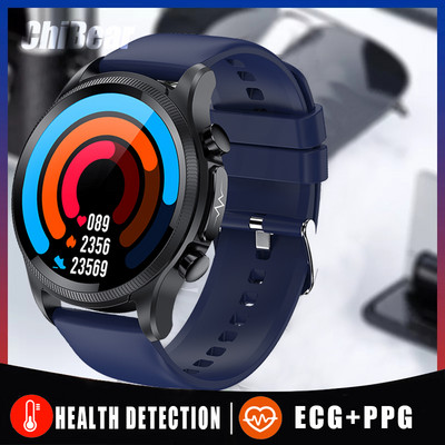 Ceas inteligent Bărbați Glicemie Tensiune arterială Temperatura corpului Ceas de monitorizare a sănătății Ceas inteligent pentru femei Glicemie neinvazivă