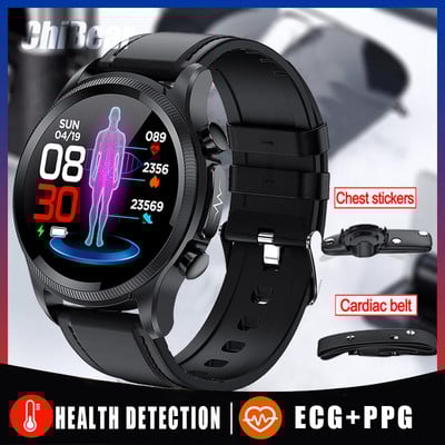 Ceas inteligent Bărbați Glicemie Tensiune arterială Temperatura corpului Ceas de monitorizare a sănătății Ceas inteligent pentru femei Glicemie neinvazivă