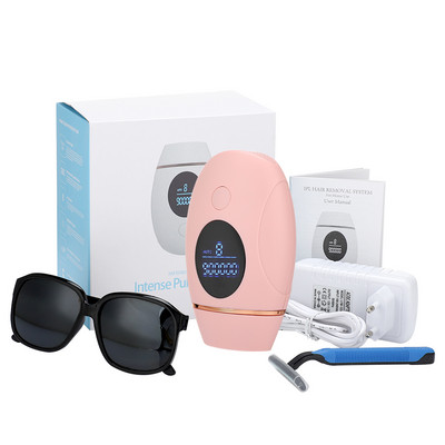 Aparat de îndepărtare a părului 900000 Flash IPL Laser Epilator Trimmer sprâncene Ras și îndepărtare Mașină de tăiat permanent Depilator electric