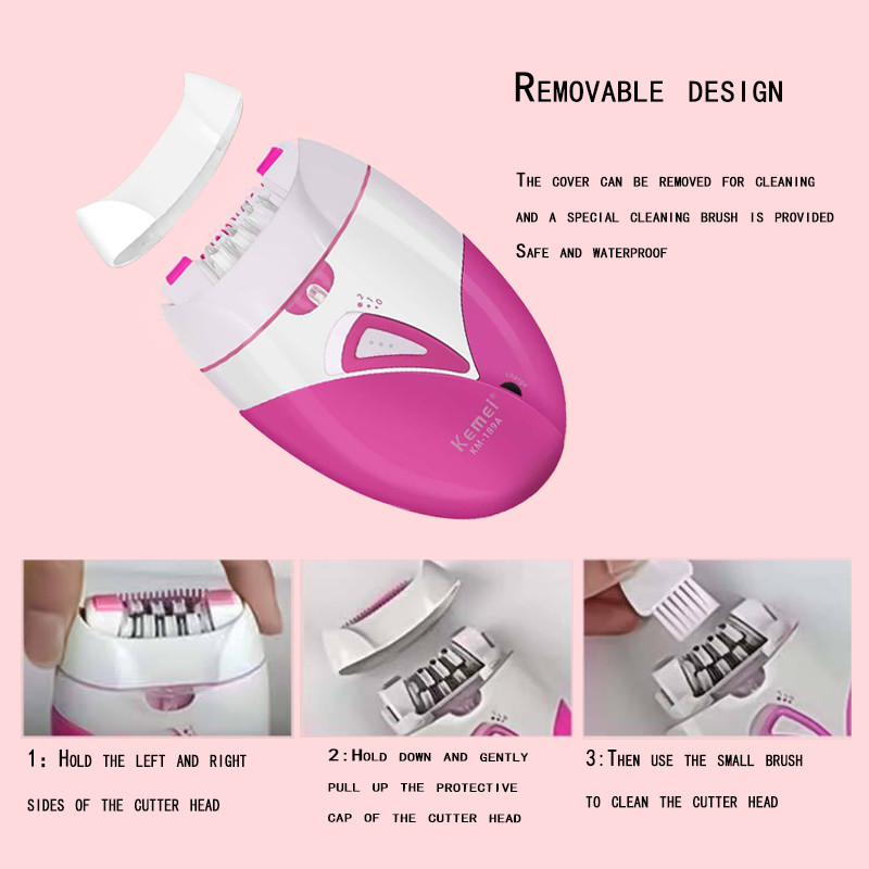 Επαναφορτιζόμενη Γυναικεία Αποτριχωτική Ηλεκτρική Αποτριχωτική Αποτριχωτική Σώματος Προσώπου Μπικίνι Περιστροφική Γυναικεία Αποτριχωτική Αποτριχωτική για Πρόσωπο Πόδι με Φως