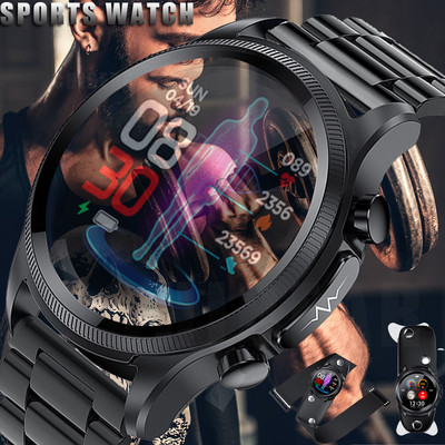 2022 Нов Smartwatch ЕКГ Кръвна глюкоза Кръвно налягане Телесна температура Здравен монитор Водоустойчив Смарт часовник за мъже Жени Часовник