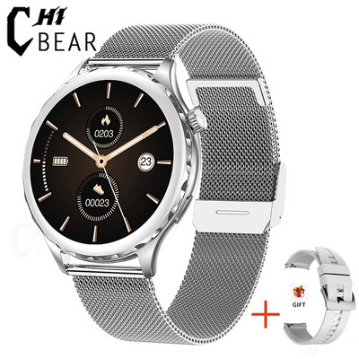 2023 Nou Bluetooth Call Smart Watch Femei 1.32 inch Colorat AMOLED Ceas sport rezistent la apă Fitness Tracker Bărbați Smartwatch Femei