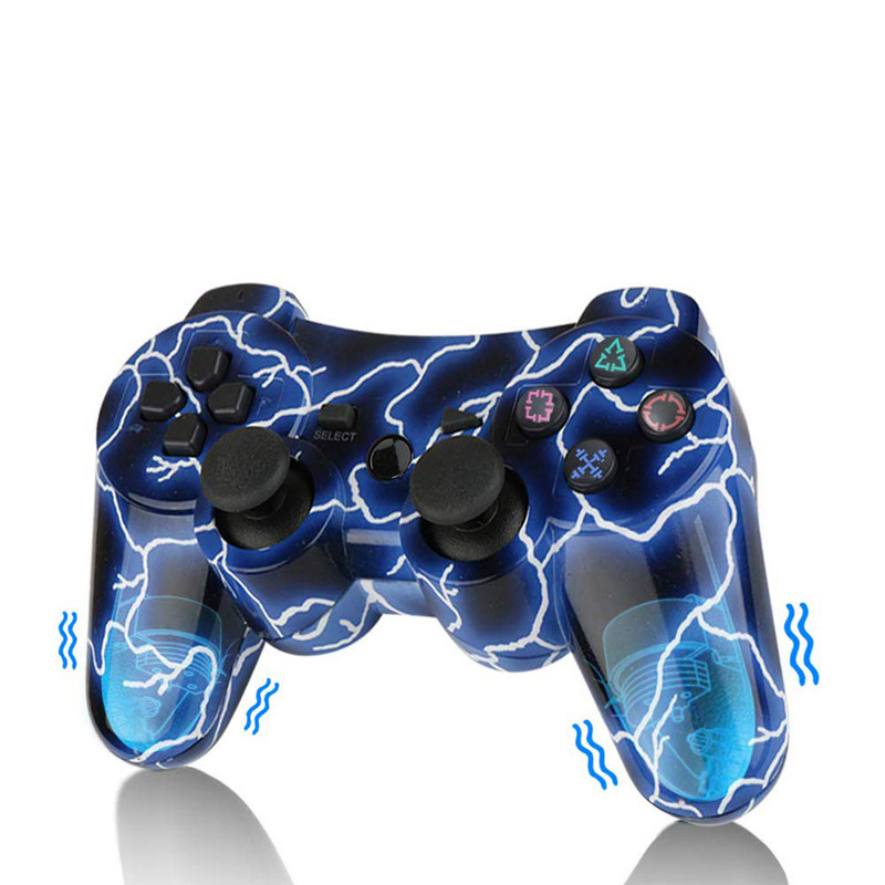 Za PS3 kontroler Bežični Double Shock Bluetooth Gamepad Kontroler za igre za PS3 s kabelom punjača Joystick