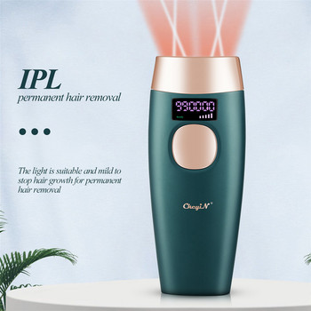 CkeyiN 990 000 мигания IPL Устройство за трайна епилация Професионален лазерен епилатор за коса Безболезнено средство за премахване на косми и красота на кожата