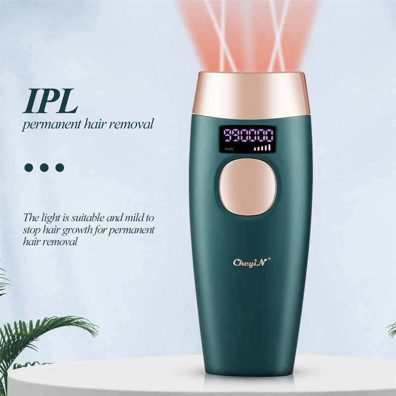CkeyiN 990.000 de flash-uri Dispozitiv de epilare permanentă IPL Epilator profesional cu laser Epilator fără durere și înfrumusețare a pielii