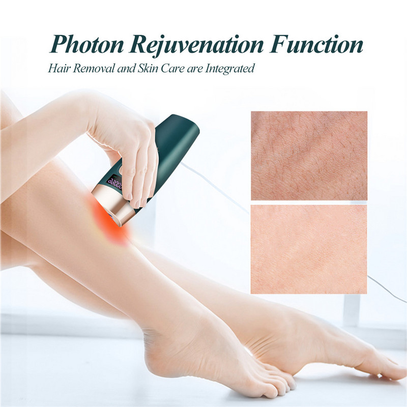 CkeyiN 990.000 de flash-uri Dispozitiv de epilare permanentă IPL Epilator profesional cu laser Epilator fără durere și înfrumusețare a pielii