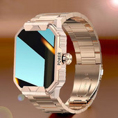 2023 Nou ceas militar inteligent de 1,85 inci pentru bărbați Apel Bluetooth 300 mAh 24 de ore Monitor sănătos Sport în aer liber IP67 Ceas inteligent pentru bărbați rezistent la apă