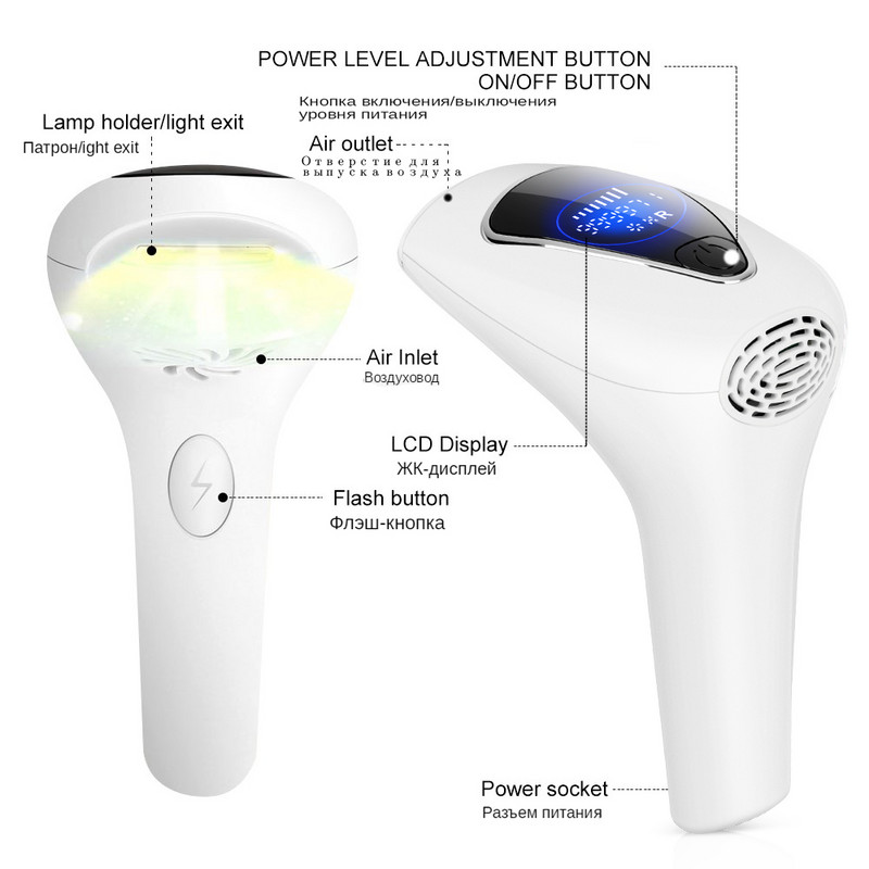 900000Flashes 2022New Laser Epilator Laser Hot Sell Permanent IPL Photoepilator Αποτρίχωση Ανώδυνη ηλεκτρική μηχανή αποτρίχωσης