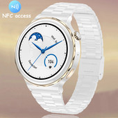 2022 NFC Bluetooth Call Smart Watch Мъжки спортен фитнес тракер Водоустойчив мъжки Smartwatch Голям HD екран за телефон Huawei Xiaomi