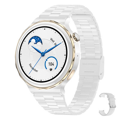 2022 NFC Bluetooth Call Smart Watch Мъжки спортен фитнес тракер Водоустойчив мъжки Smartwatch Голям HD екран за телефон Huawei Xiaomi